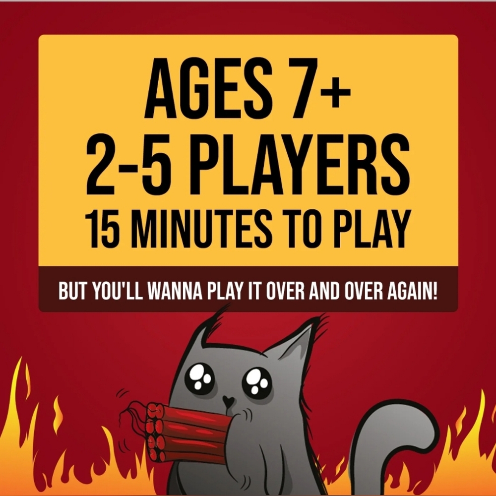 🆕️Exploding Kittens: Original Edition Sealed NIB - Picture 8 of 8